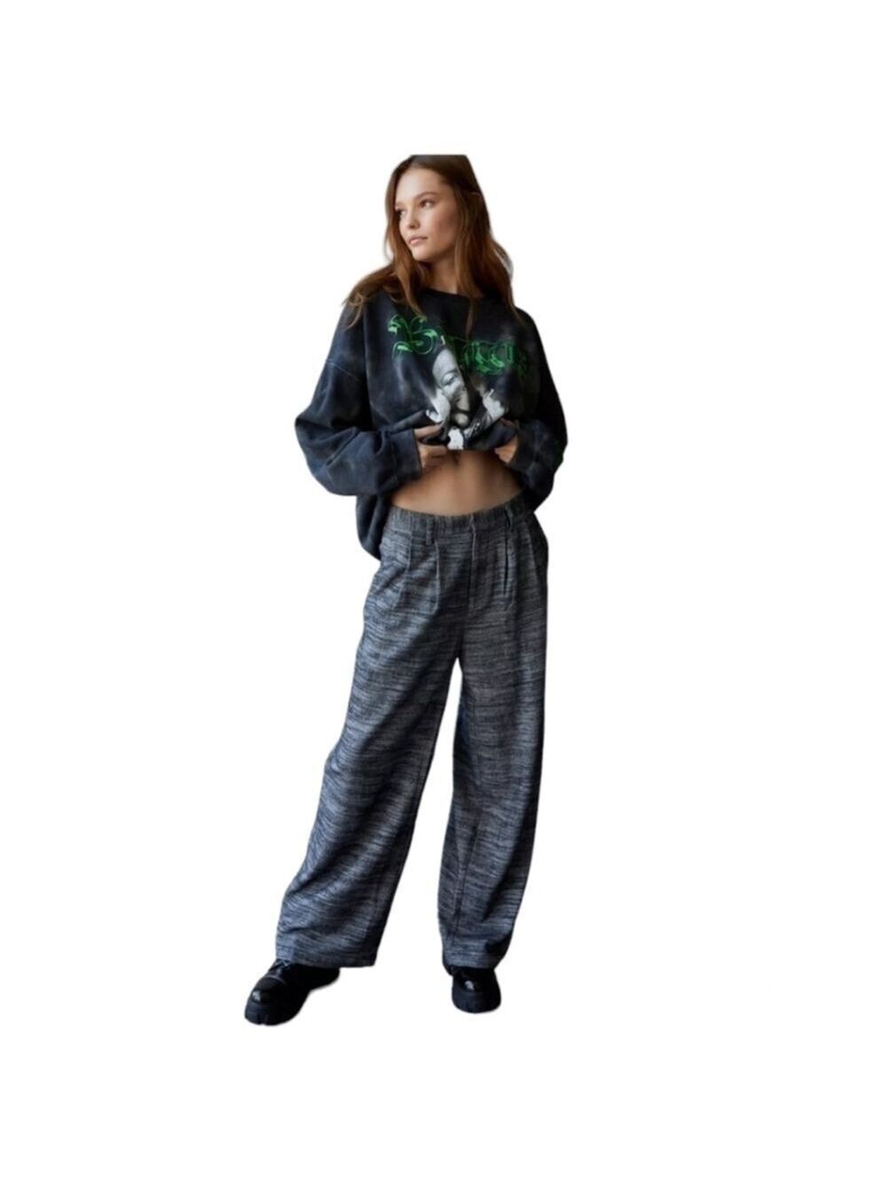 Urban Outfitters Elliot Low Slung Trouser Pant